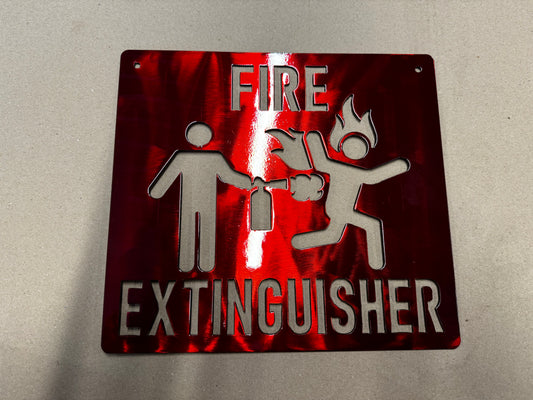 Fire Extinguisher Sign