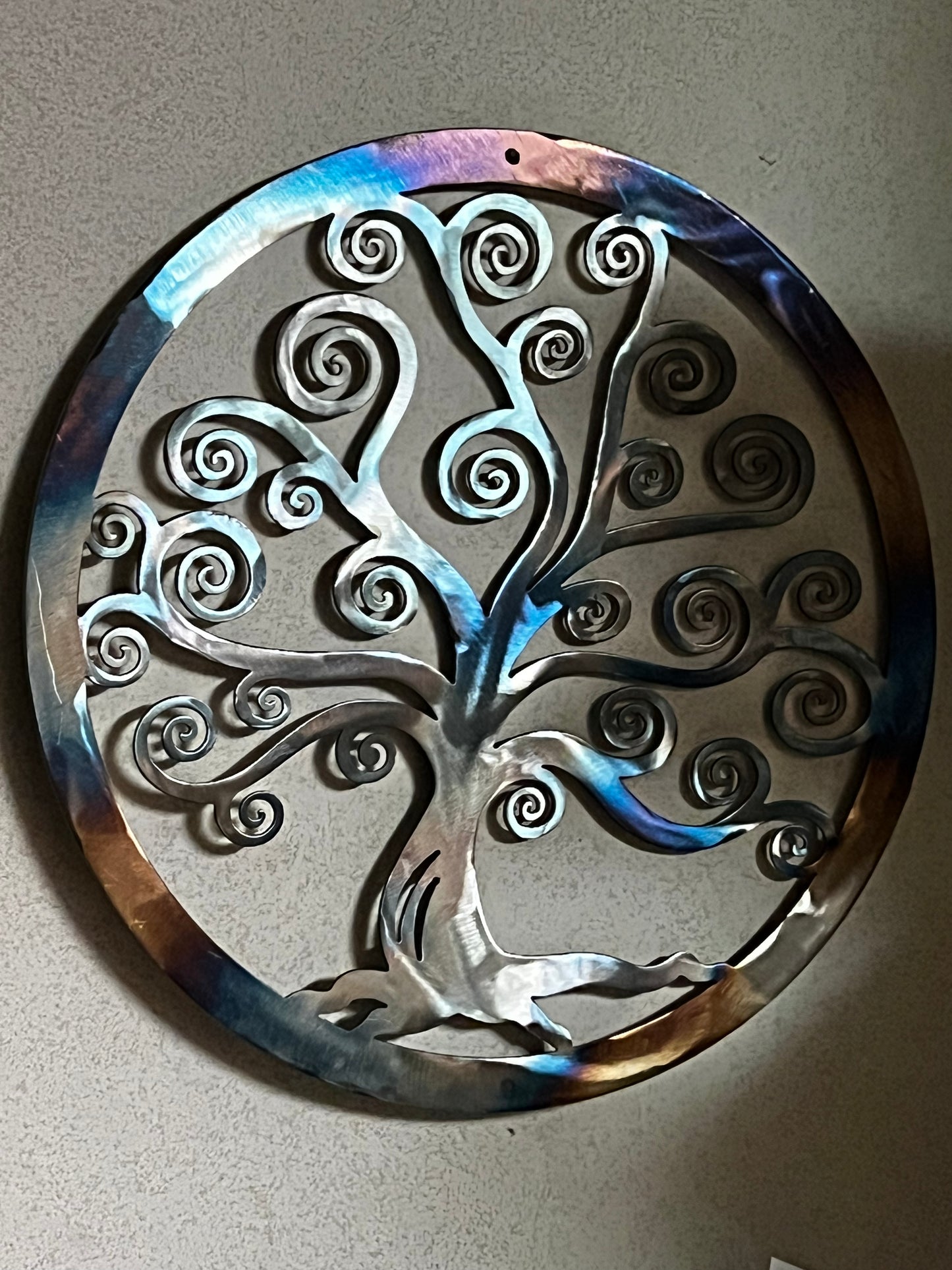 Spiral Metal Tree