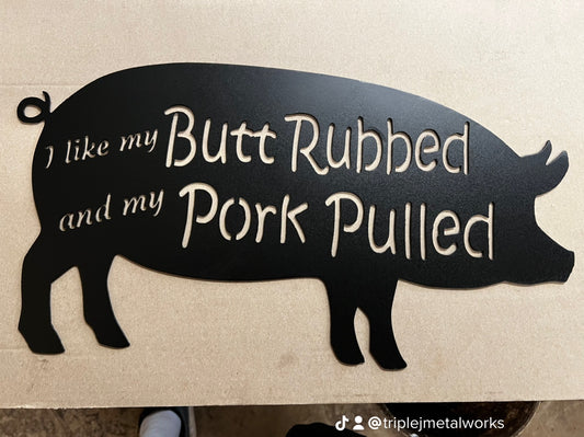 BBQ Pork Sign