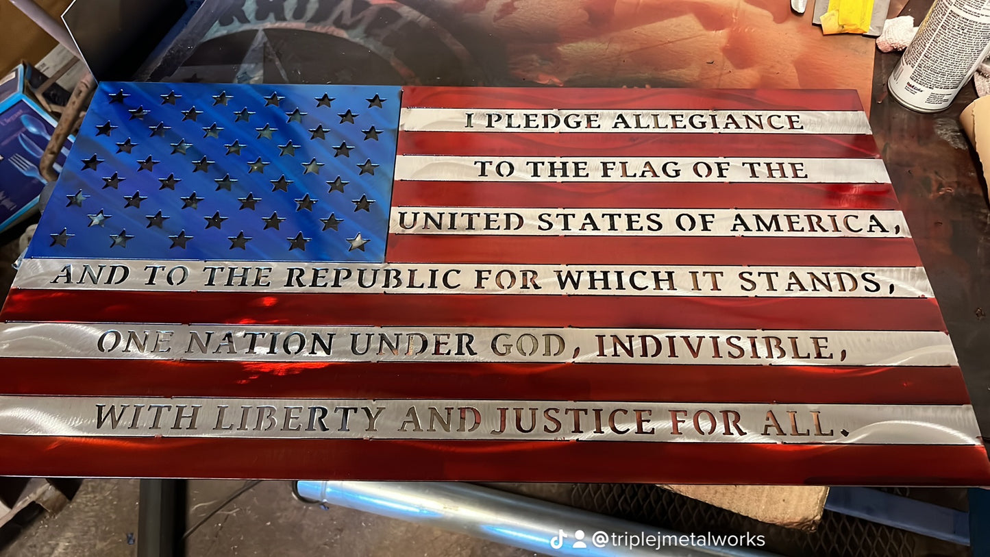 Pledge Flag